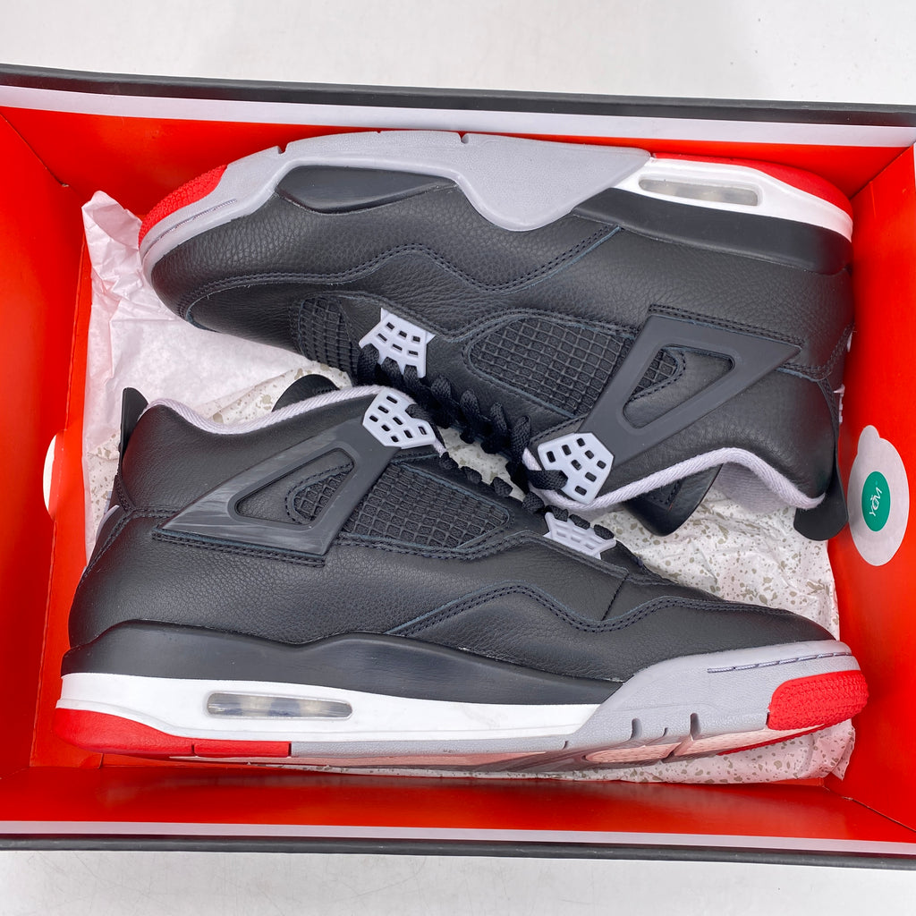 Air Jordan 4 Retro "Bred Reimagined" 2024 Used Size 10