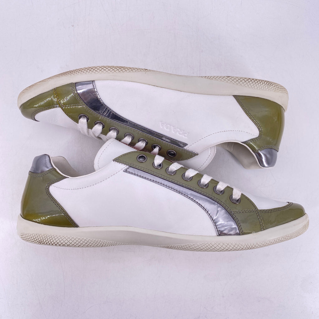 Prada America's Cup "Green"  Used Size 12 PRADA
