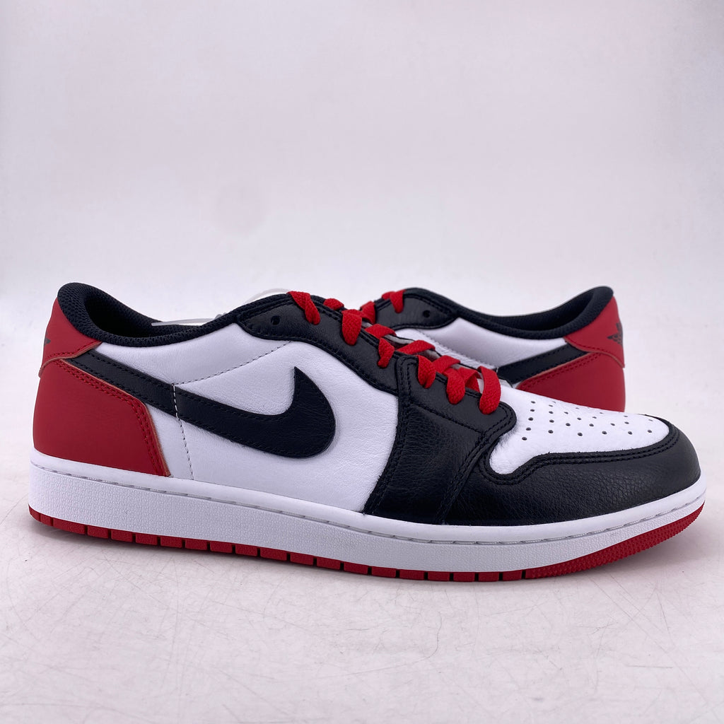 Air Jordan 1 Retro Low "Black Toe" 2023 New Size 12