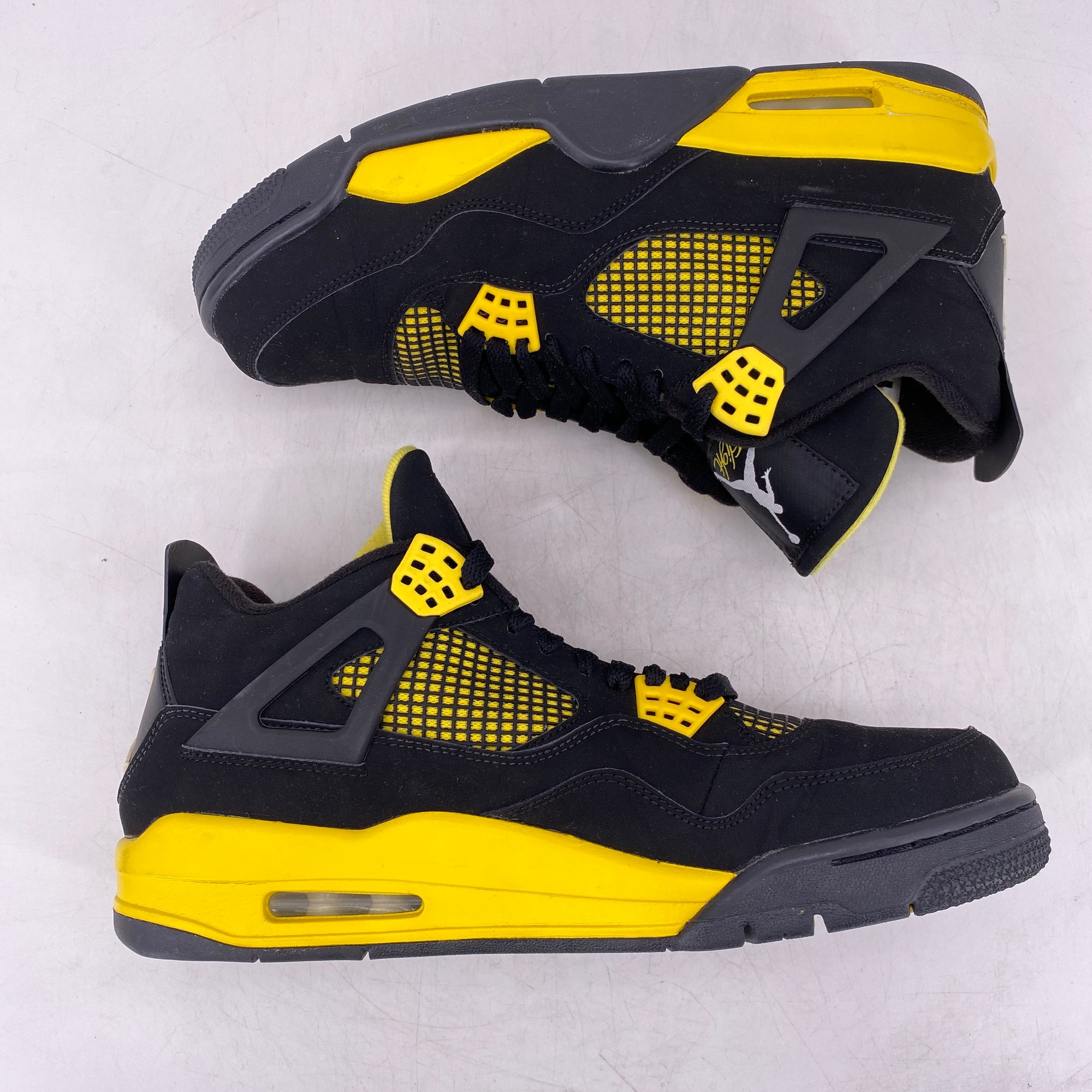 Air Jordan 4 Retro &quot;Thunder&quot; 2012 Used Size 10.5