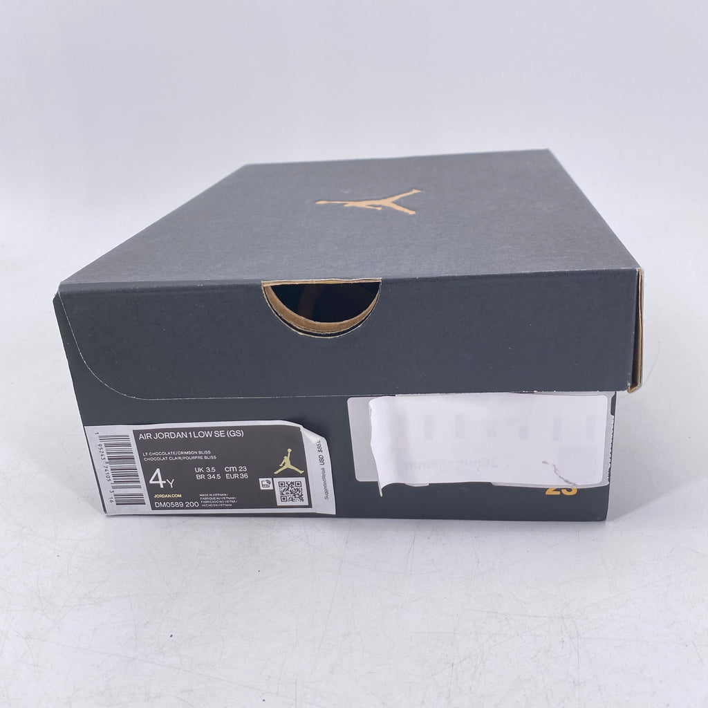Air Jordan (GS) 1 Low "Mocha" 2021 New Size 4Y