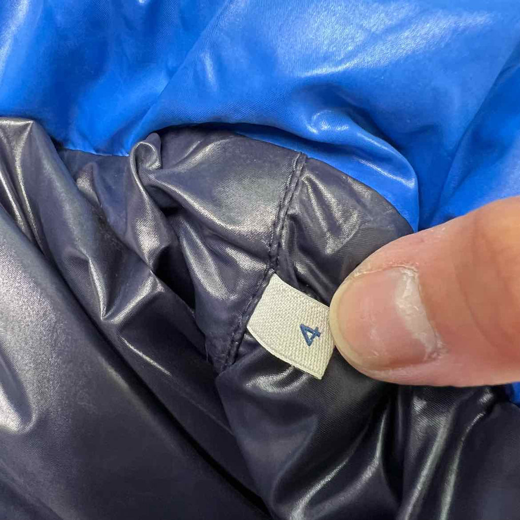 Moncler Jacket "LULE GIUBBOTTO" Blue Used Size 4