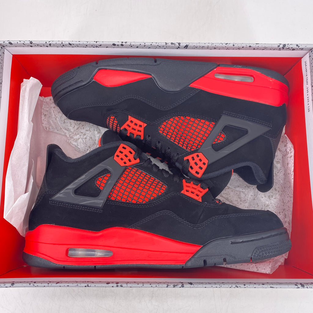 Air Jordan 4 Retro "Red Thunder" 2022 Used Size 9