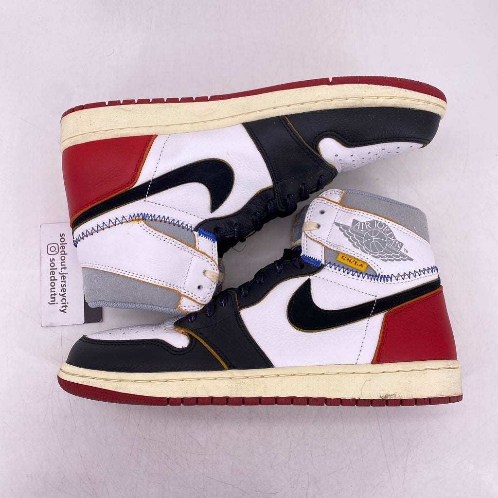 Air Jordan 1 Retro High OG "Union Black Toe" 2018 Used Size 10.5