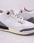 Air Jordan (GS) 3 Retro "White Cement Reimagined" 2023 Used Size 7Y