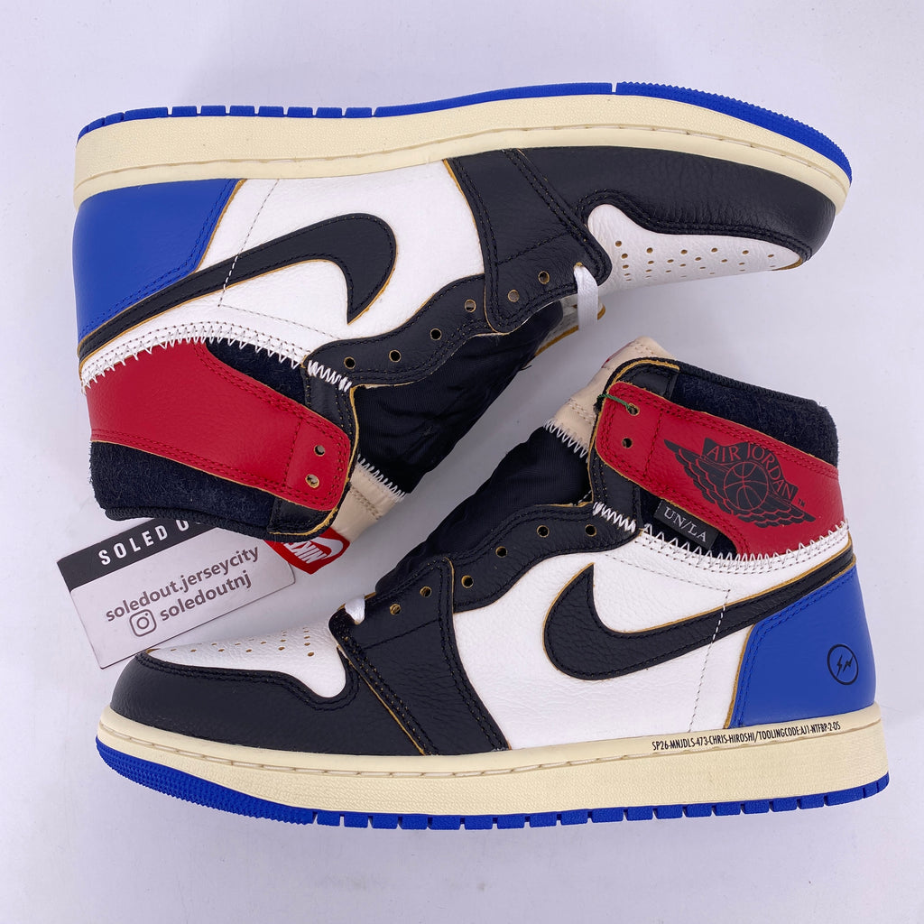 Air Jordan 1 Retro High OG "Union Fragment Varsity Red" 2026 New Size 10