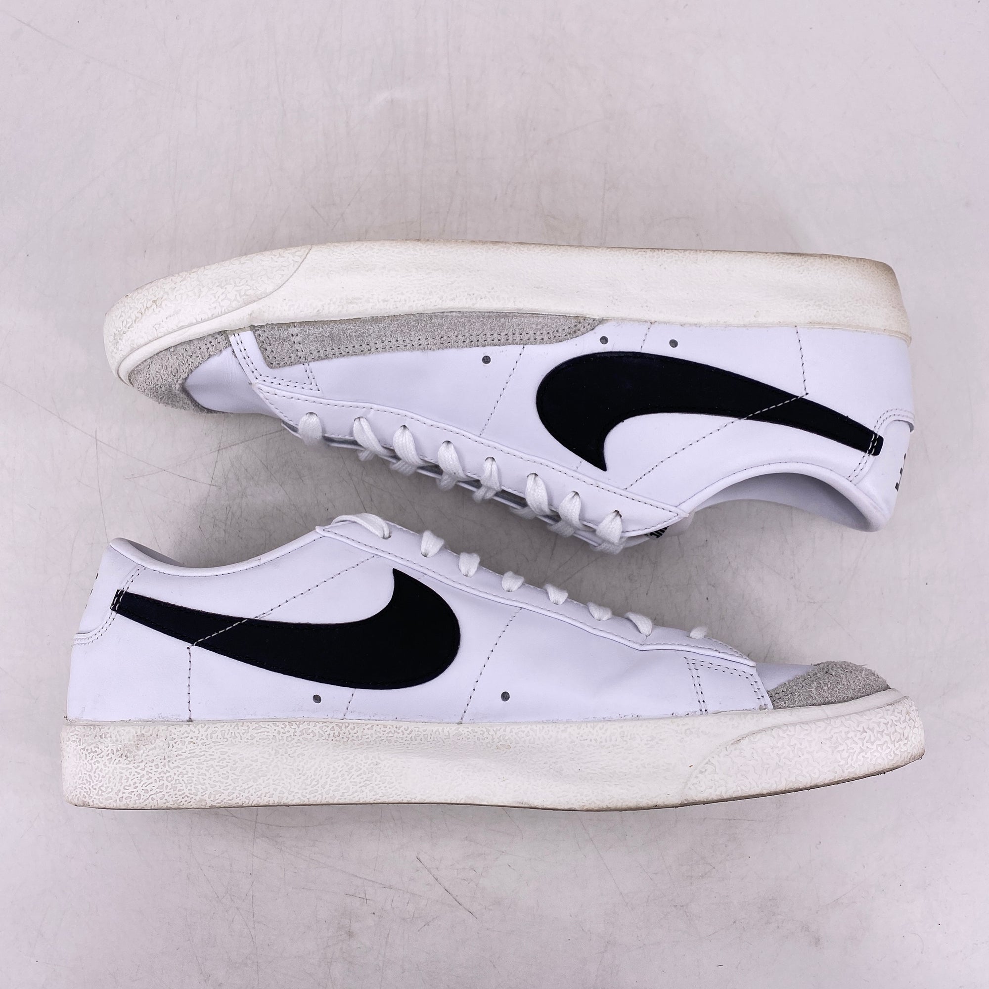 Nike Blazer Low &quot;White Black&quot; 2020 Used Size 12