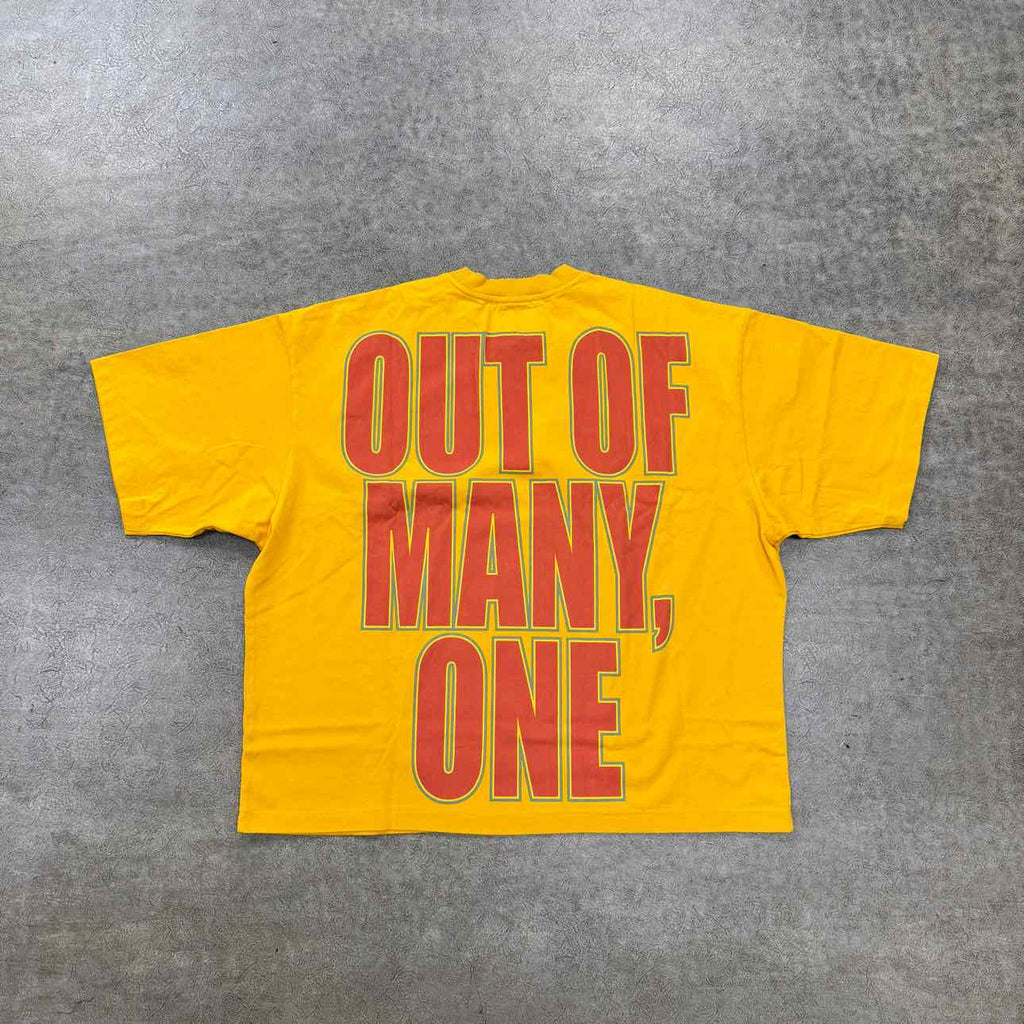 Godspeed T-Shirt "MIAMI SHARK" Yellow New Size L