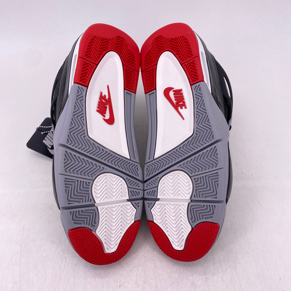 Air Jordan 4 Retro "Bred Reimagined" 2024 New Size 10.5