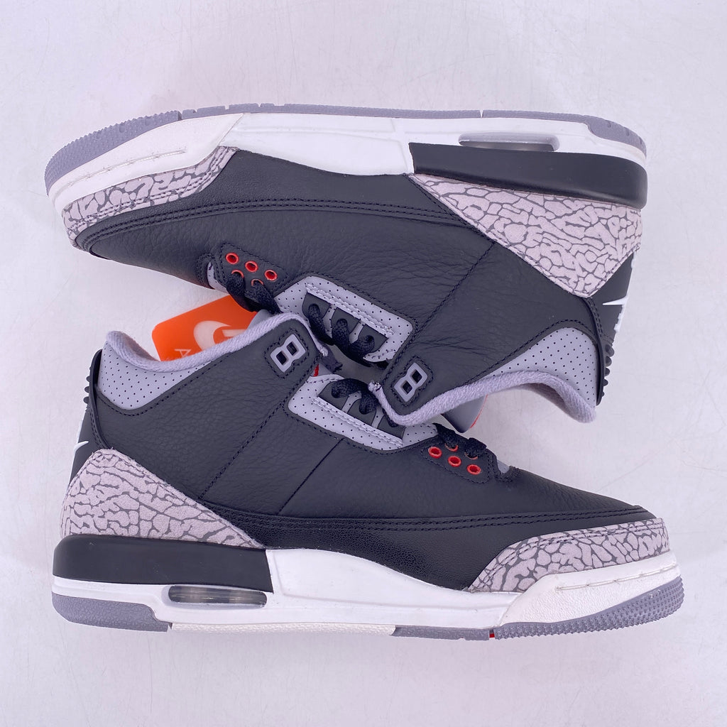 Air Jordan (GS) 3 Retro "Black Cement" 2024 New Size 6.5Y