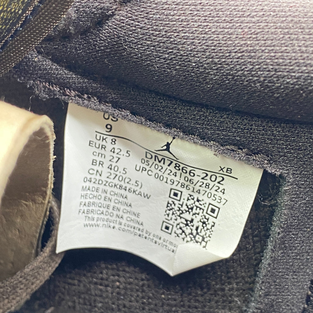 Air Jordan 1 Retro Low "Velvet Brown" 2024 New Size 9