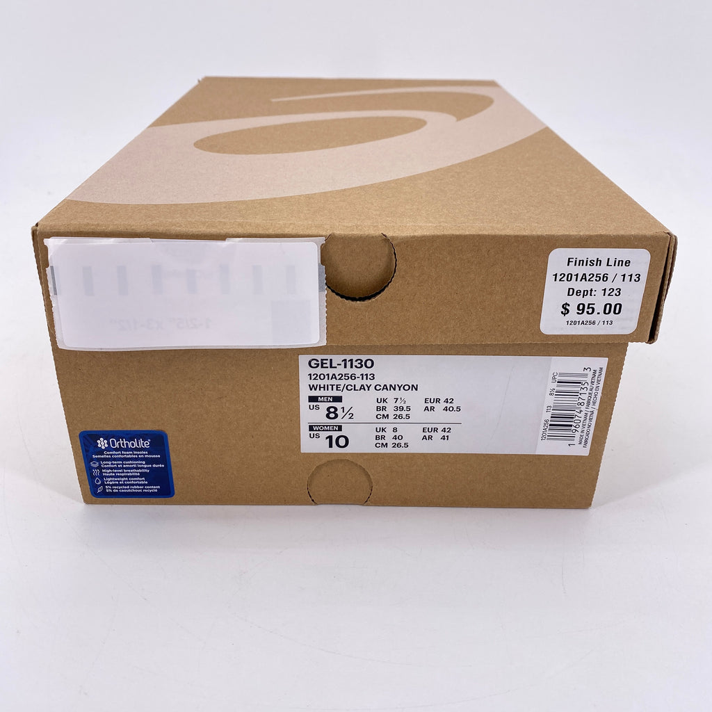 Asics Gel-1130 "White Clay Canyon" 2023 New Size 8.5