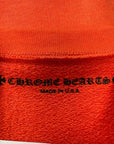 Chrome Hearts Crewneck Sweater "SADISTIC LIPSTICK" Orange New