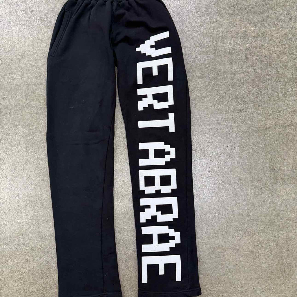 Vertabrae Sweatpants "LOGO" Black Used Size L