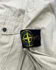 Stone Island Button Up "PATCH" Khaki Used Size 2XL