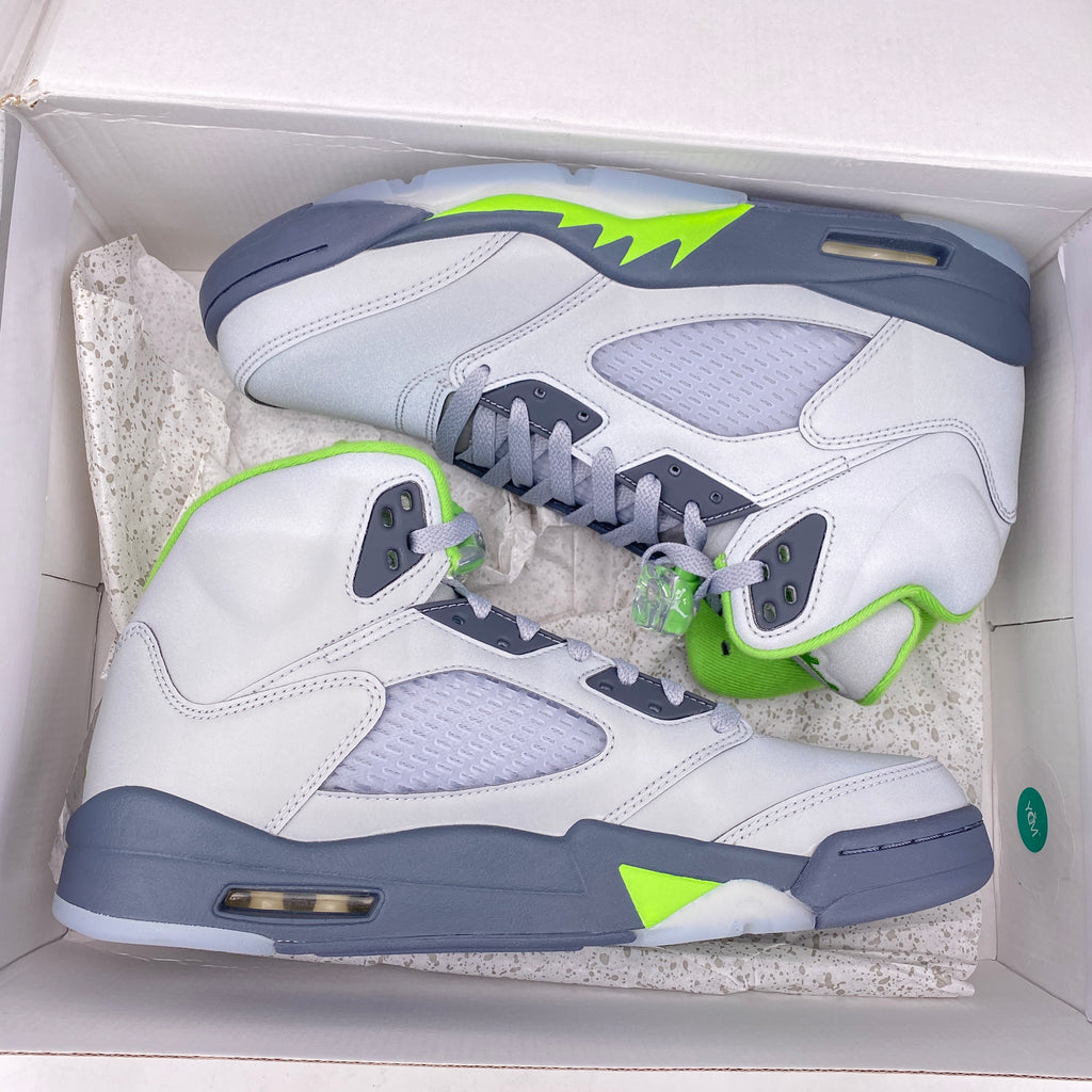 Air Jordan 5 Retro "Green Bean" 2022 New Size 10.5