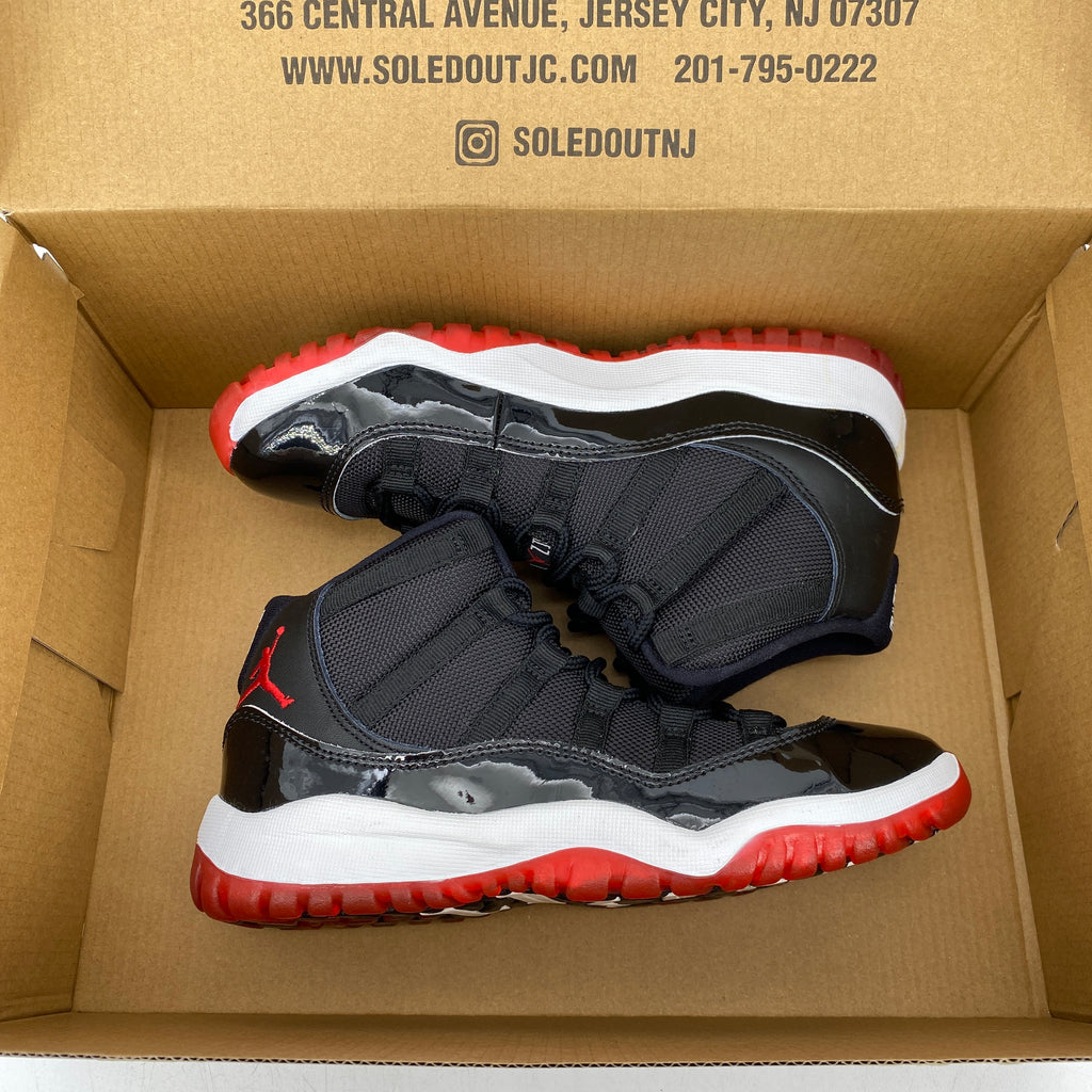Air Jordan (GS) 11 Retro "Bred" 2019 New Size 3Y