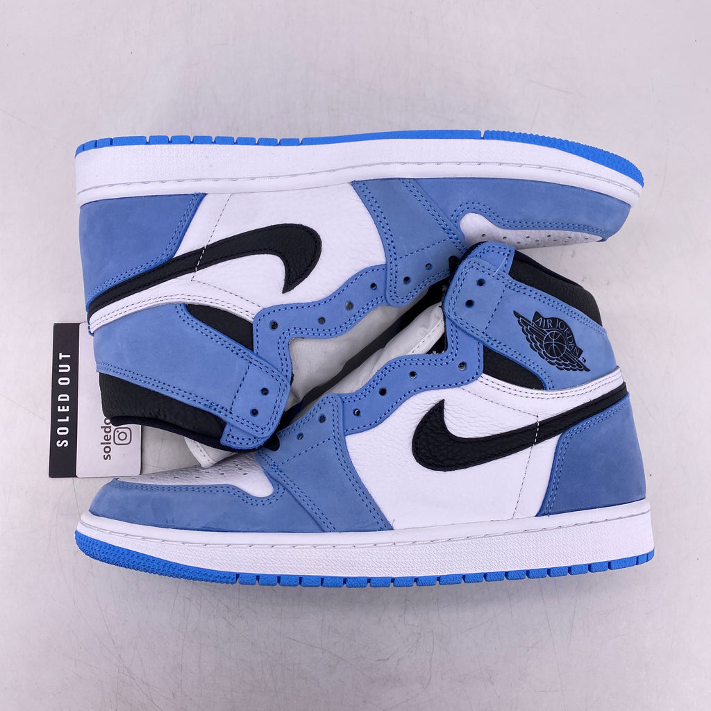 Air Jordan 1 Retro High OG "University Blue" 2021 New Size 9.5