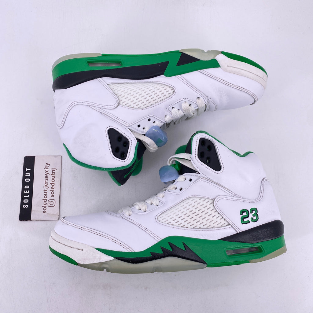 Air Jordan (W) 5 Retro "Lucky Green" 2024 Used Size 9.5W