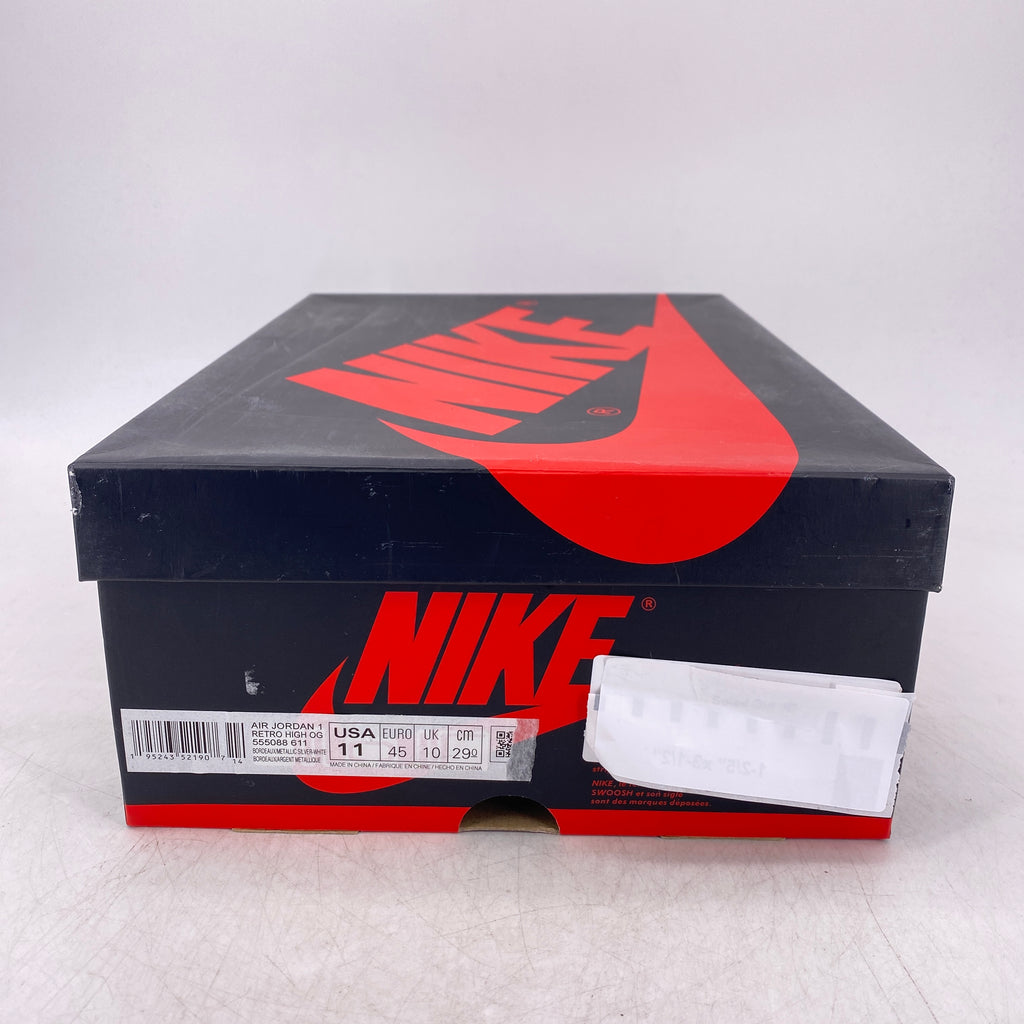 Air Jordan 1 Retro High OG "Bordeaux" 2021 New Size 11