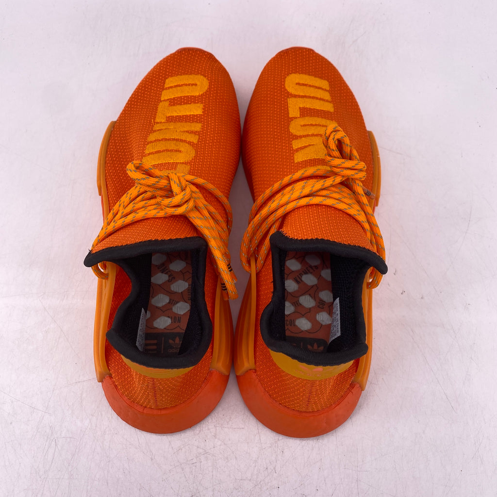 Adidas NMD HU "Pharrell Orange" 2021 Used Size 9