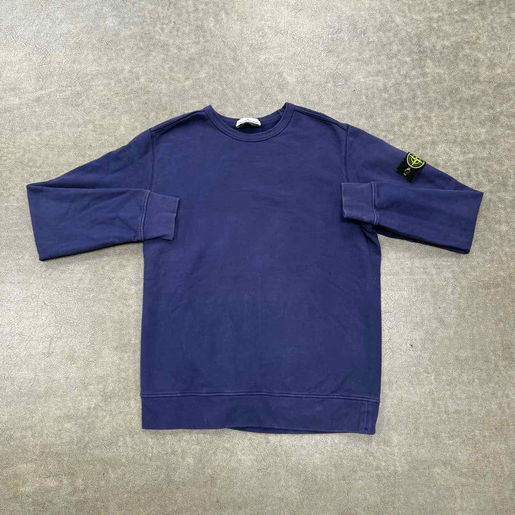 Stone Island Crewneck Sweater "PATCH" Navy Used Size 2XL