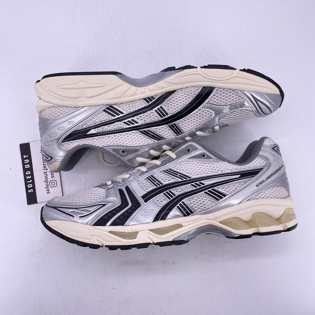 Asics Gel-Kayano 14 "Jjjjound Silver Black" 2022 Used Size 12