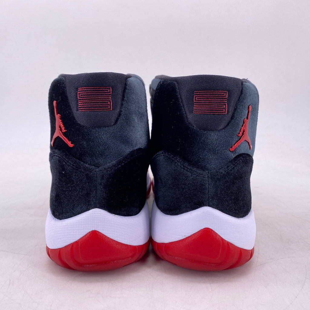 Air Jordan (W) 11 Retro "Bred Velvet" 2024 Used Size 10.5W