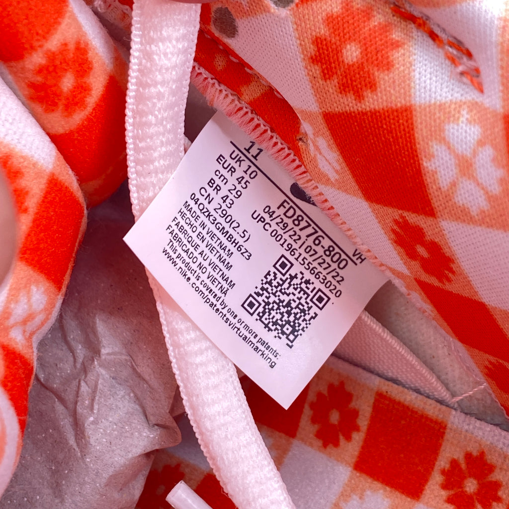 Nike SB Dunk Low "Orange Lobster" 2022 New Size 11