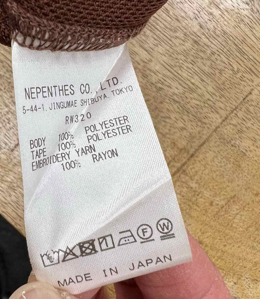 Needles Track Pants "BUTTERFLY" Brown New Size L