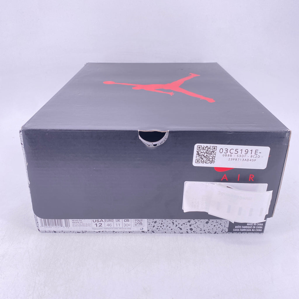 Air Jordan 5 Retro "Fire Red Black Tongue" 2025 New Size 12