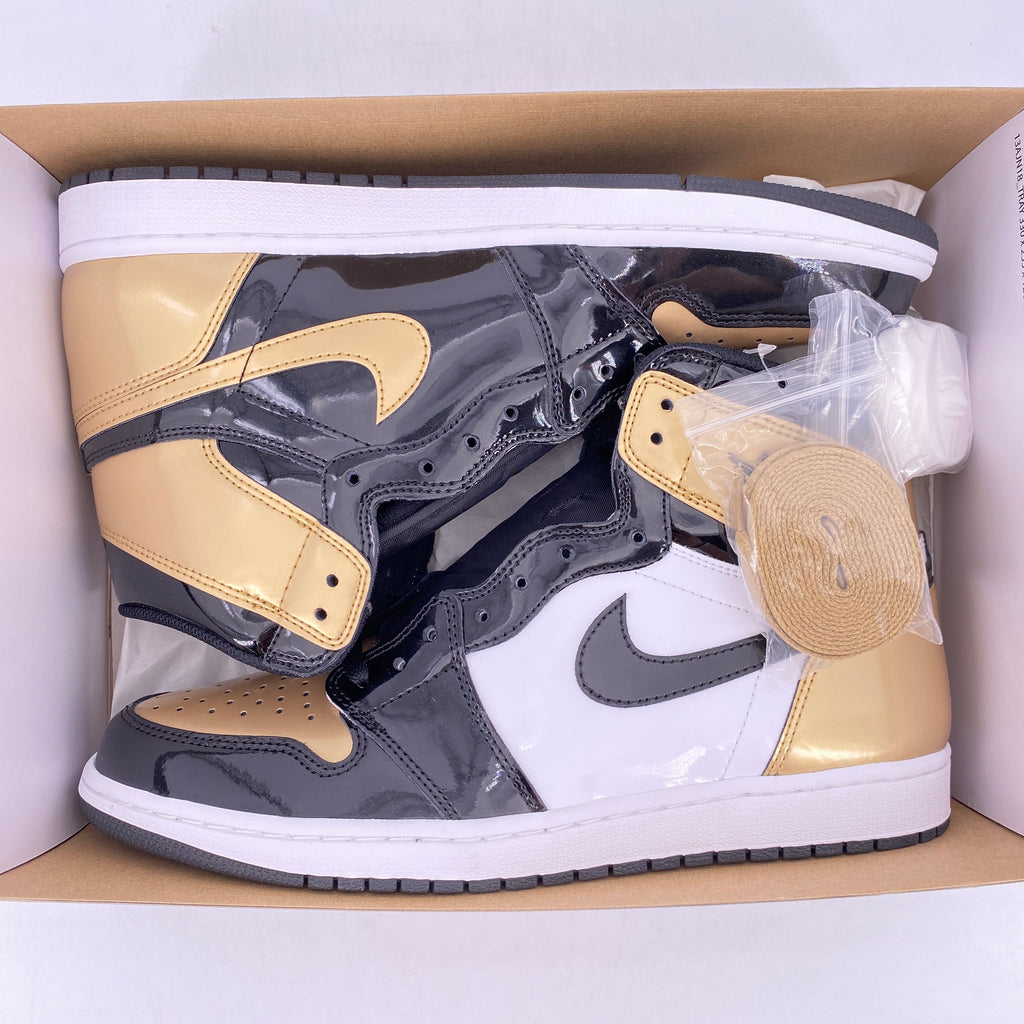 Air Jordan 1 Retro High OG "Gold Toe" 2018 New Size 11.5
