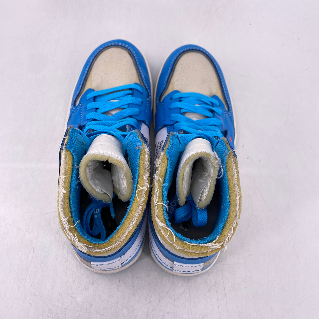 Air Jordan 1 Retro High OG "Off White Unc" 2018 Used Size 8.5