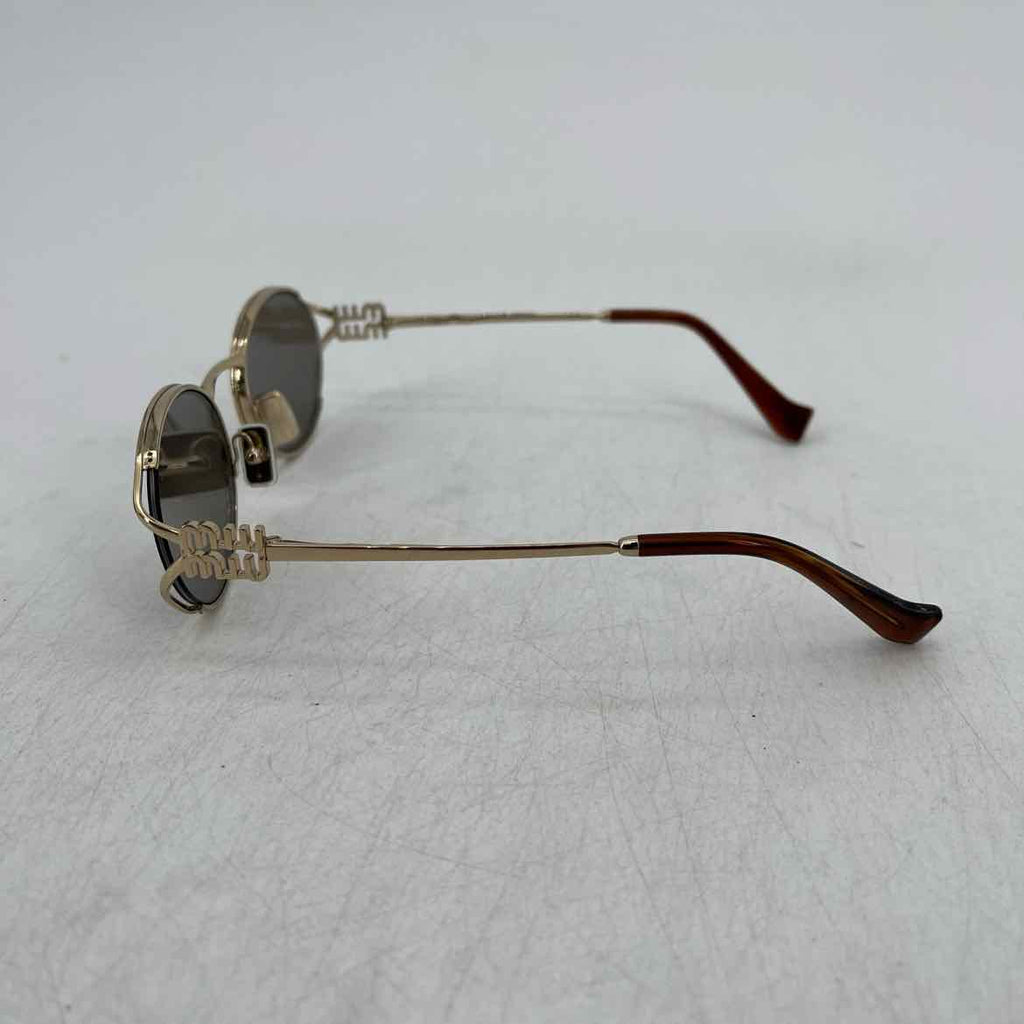 Miu Miu Sunglasses "LOGO" New Loden Size OS