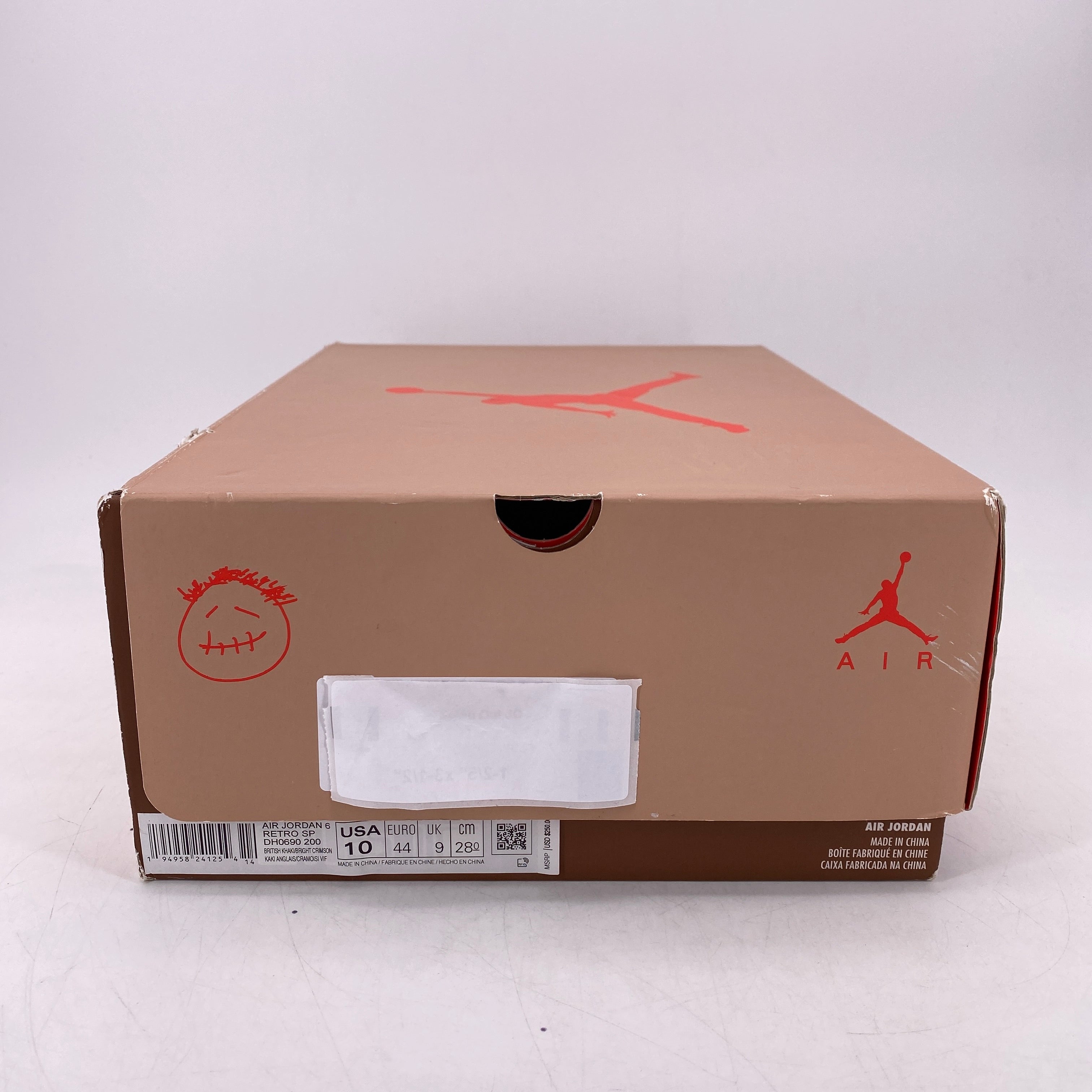 Air Jordan 6 Retro &quot;British Khaki&quot; 2021 Used Size 10