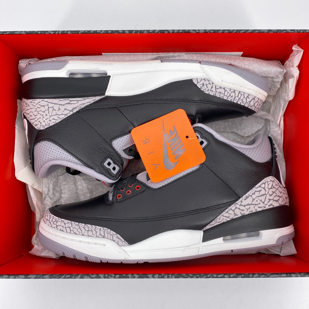 Air Jordan 3 Retro "Black Cement" 2024 New Size 11