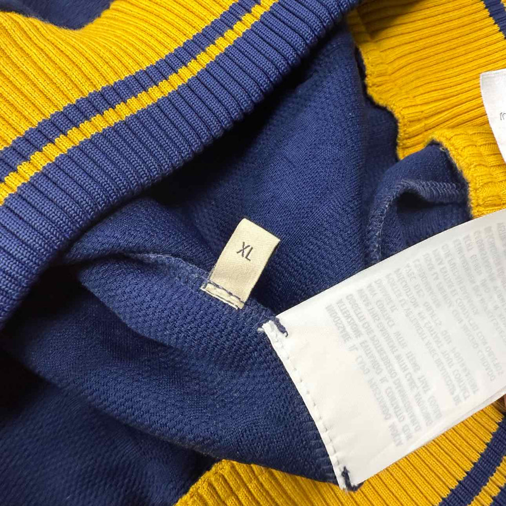 Gucci Hoodie "GG JACQUARD" Yellow Used Size XL