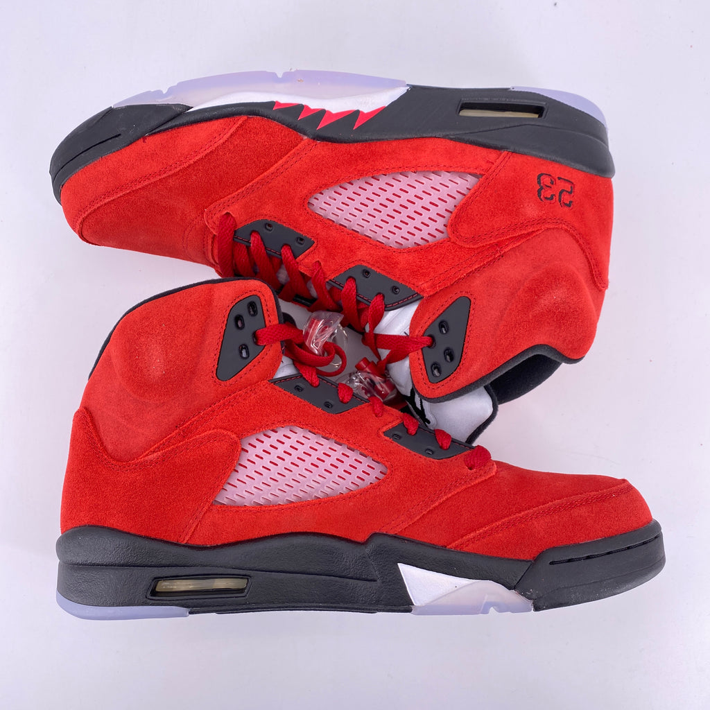 Air Jordan 5 Retro "Raging Bull Red Suede" 2021 New Size 11.5