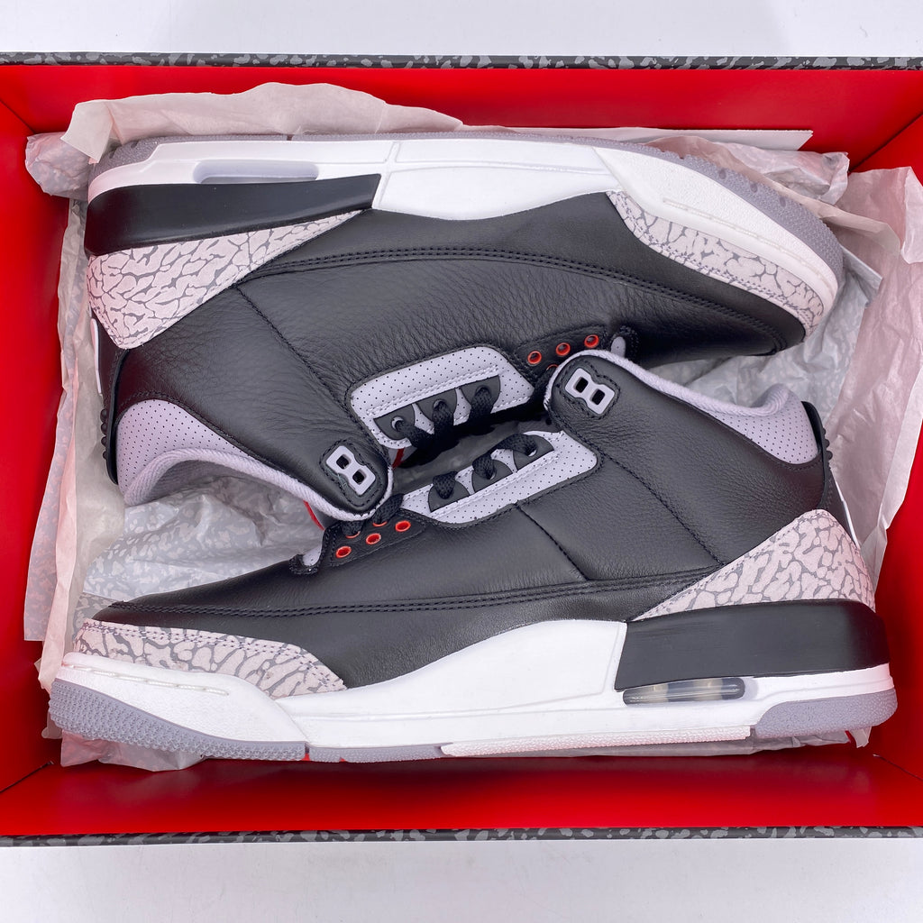 Air Jordan 3 Retro "Black Cement" 2024 New Size 11