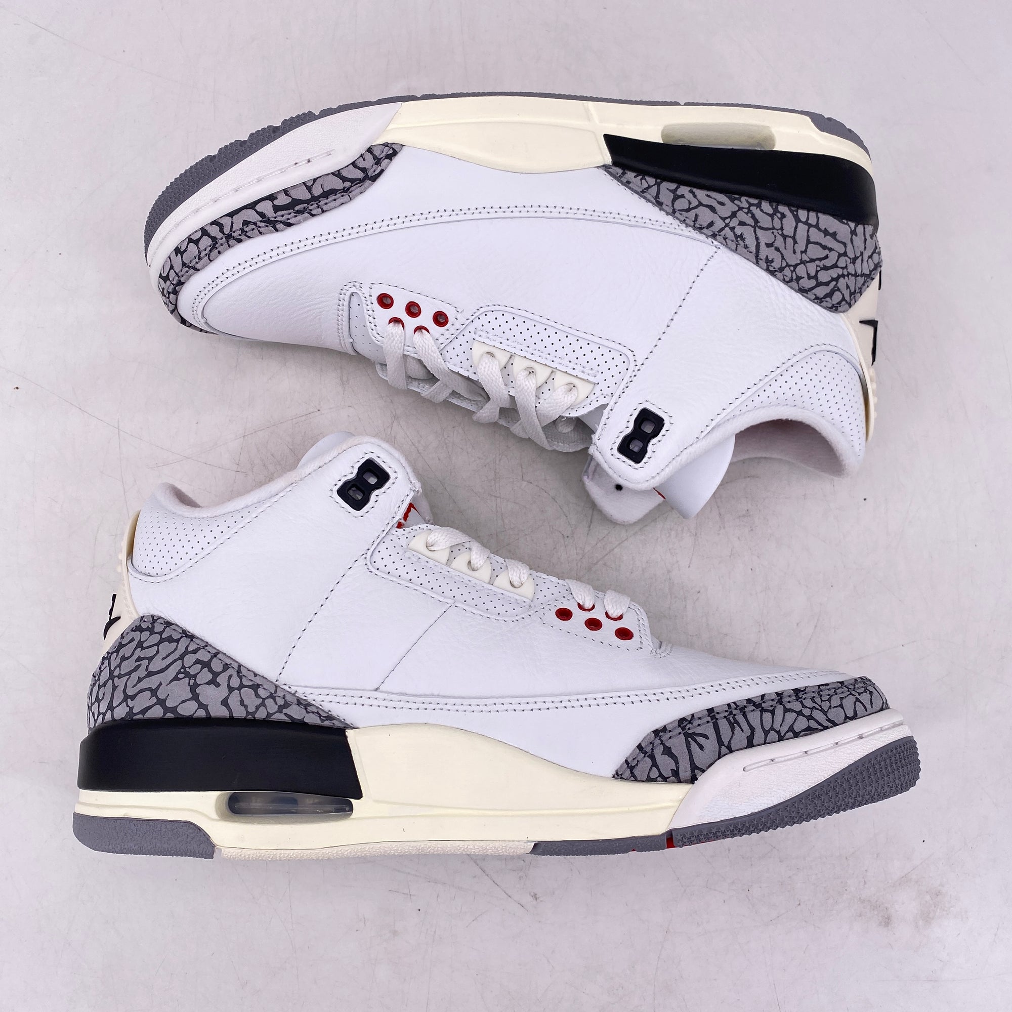 Air Jordan 3 Retro &quot;White Cement Reimagined&quot; 2023 New Size 8.5