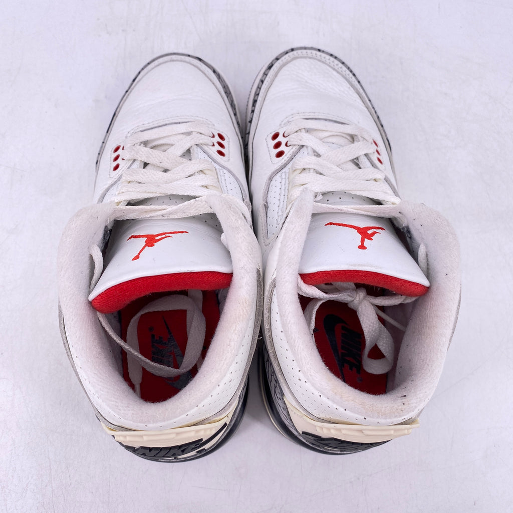 Air Jordan (GS) 3 Retro "White Cement Reimagined" 2023 Used Size 4.5Y