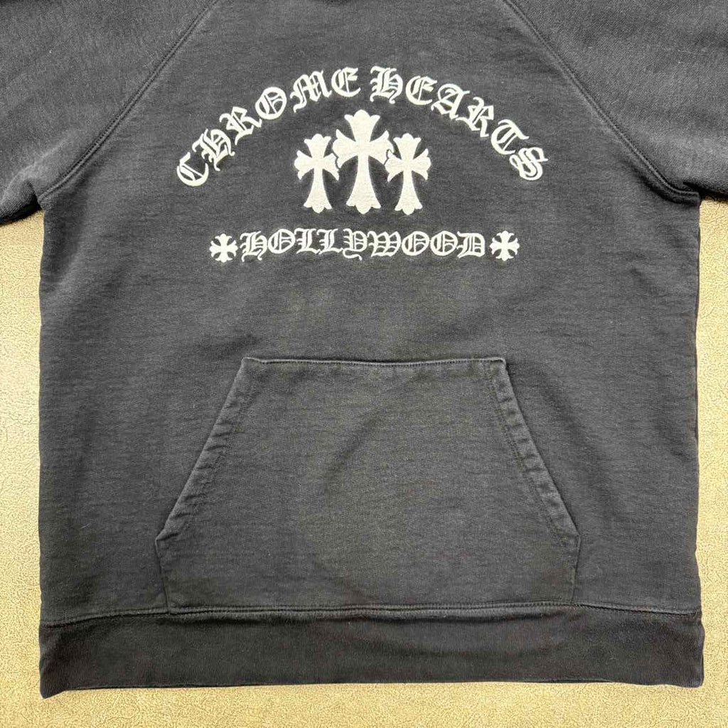Chrome Hearts Hoodie "KING TACO" Black Used Size L
