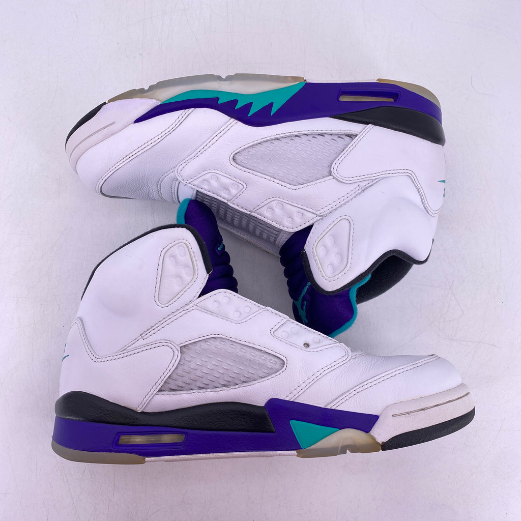 Air Jordan 5 Retro "Grape Fresh Prince" 2018 Used Size 8