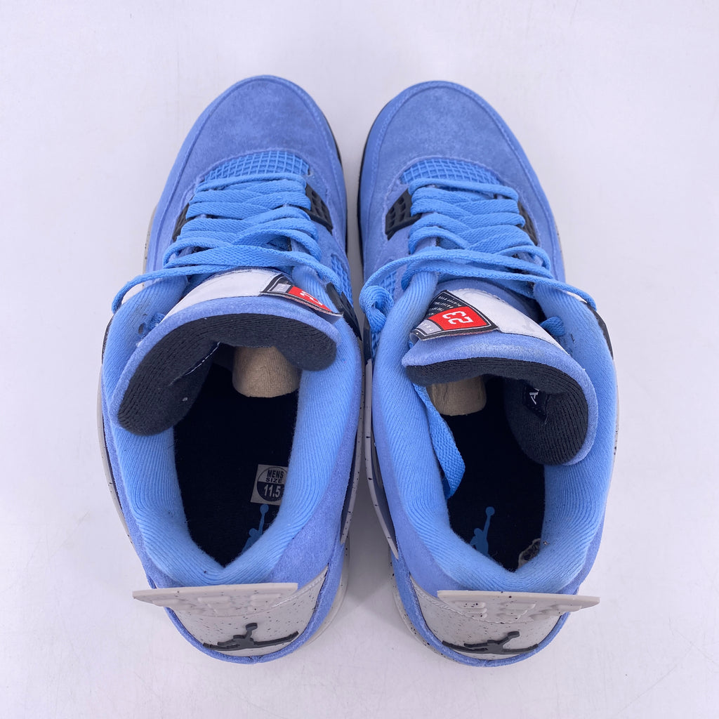 Air Jordan 4 Retro "University Blue" 2021 Used Size 11.5