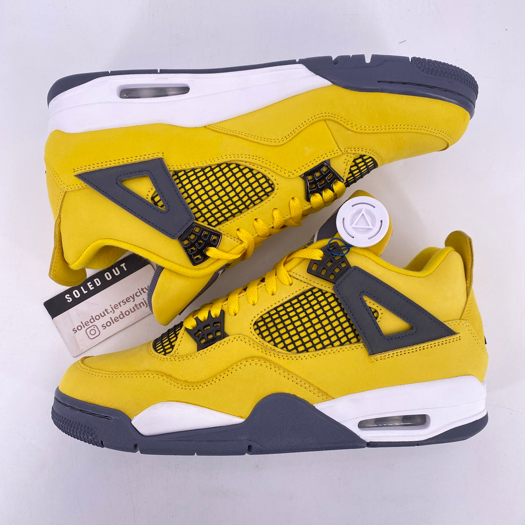Air Jordan 4 Retro "Lightning" 2021 New Size 11.5