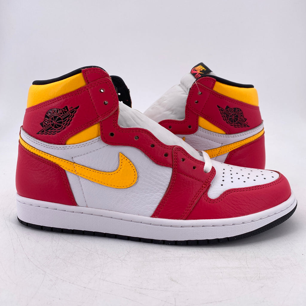 Air Jordan 1 Retro High OG "Light Fusion Red" 2021 New Size 10.5