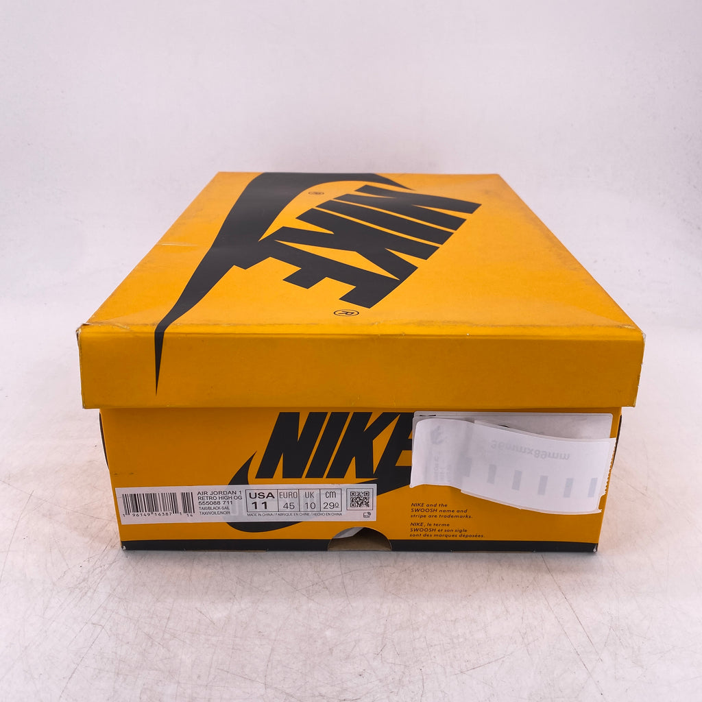 Air Jordan 1 Retro High OG "Taxi" 2022 New Size 11