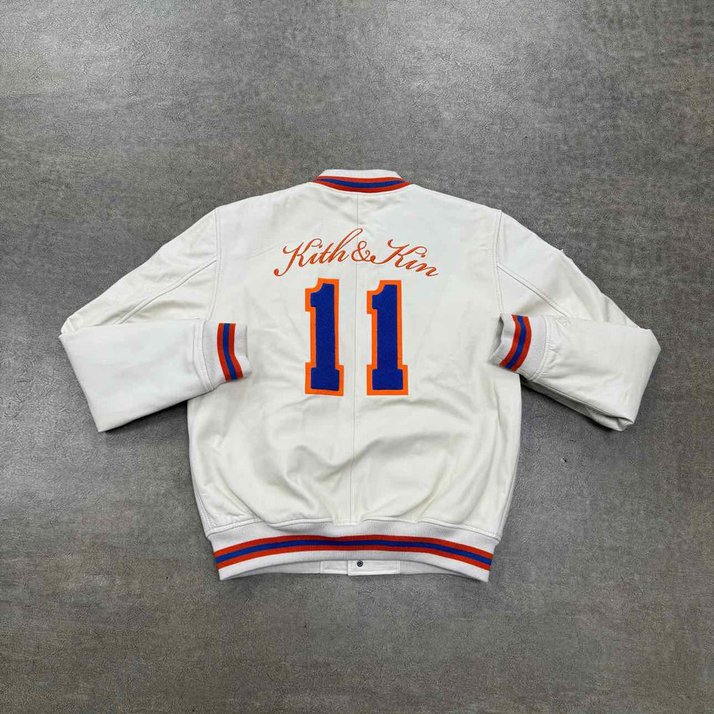 Kith Jacket "KNICKS" White Used Size XL