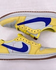 Air Jordan (W) 1 Low OG "Canary" 2024 Used Size 10.5W