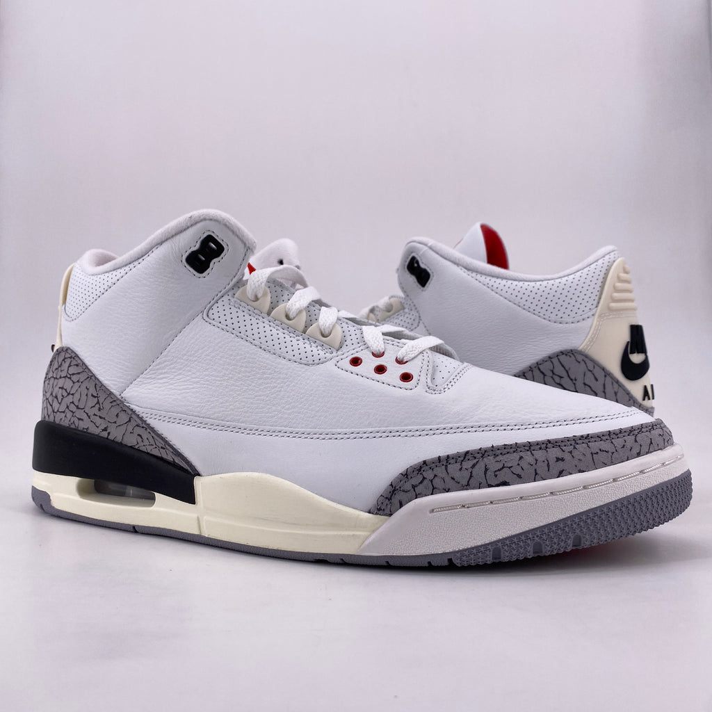 Air Jordan 3 Retro "White Cement" 2023 New Size 14